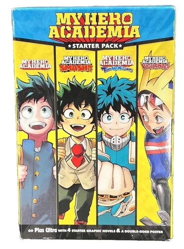 Hero academia manga set 4 - manga,