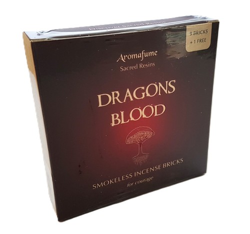 Dragons blood incense - blood, bricks