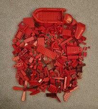 LEGO 500g Mixed Red Bricks &