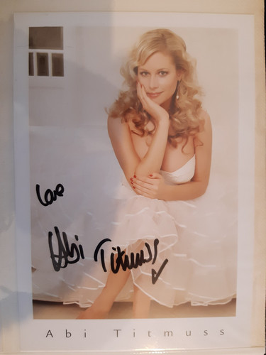 Abi titmuss signed - abi, photo