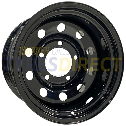 16x10 black deep dish - x4,