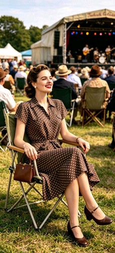 Vintage 1940s 1950s style - vintage,