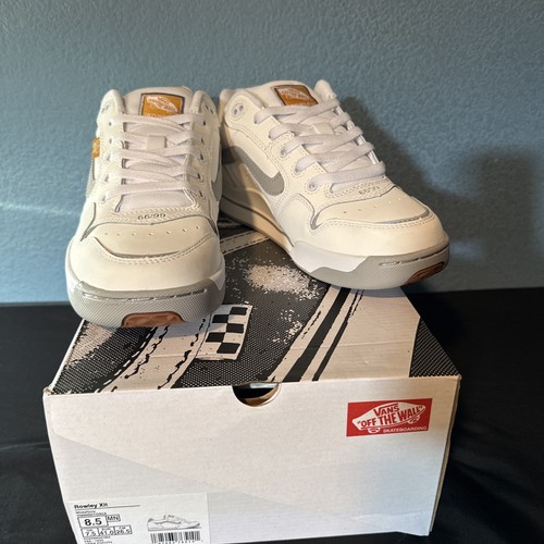 Vans rowley xlt white grey - rowley,