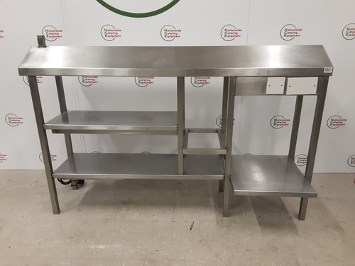 Used stainless steel tabletop - used,