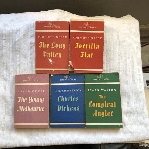 Five zephyr books - zephyr, editions