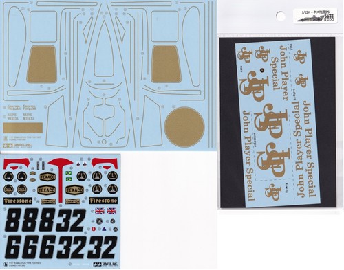 Tamiya decals for lotus - tamiya,