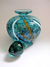 Signed Siddy Langley art glass