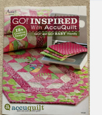 Accuquilt Go Inspired quilting patterns Annie's quilting magazine booklet