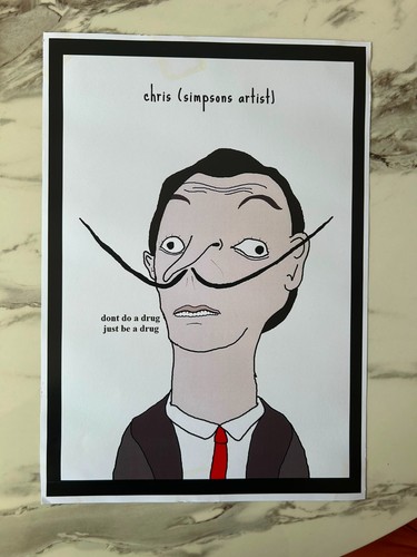 Chris simpsons artist salvador - simpsons,