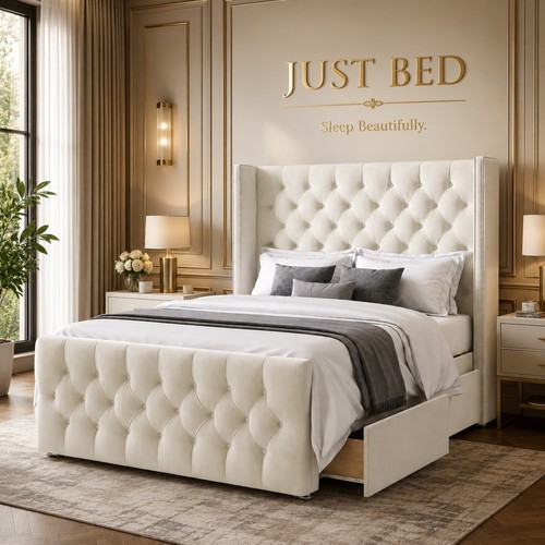 Luxury divan bed set with - divan,