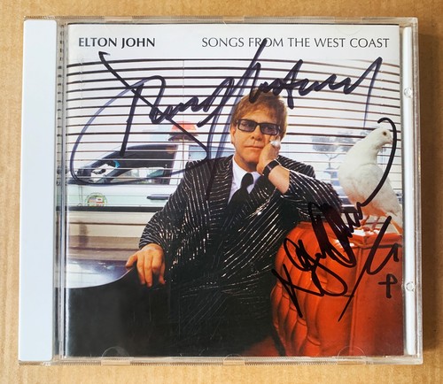 Elton john signed - cd, songs
