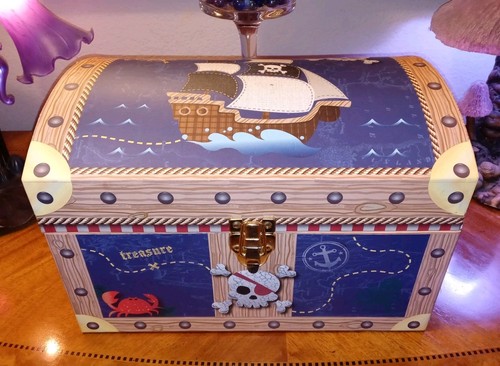 Large pirate ship treasure - pirate,