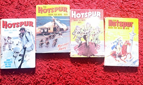 Old hotspur annuals - 4,