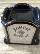 Bombay Sapphire Gin Ceramic Bottle Stand Collectable