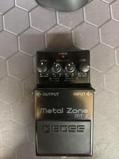 BOSS metal Zone (MT-2) 30th Year Anniversary distortion pedal 