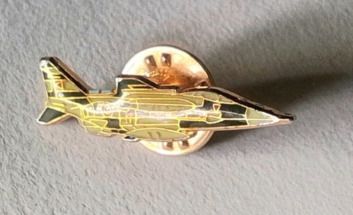 Vintage fighter plane pin - fighter,