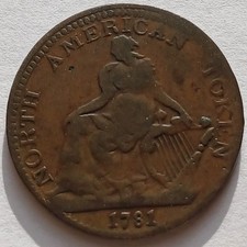 1781 North American Token