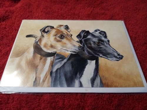 Greyhound notelet card any - card, -any