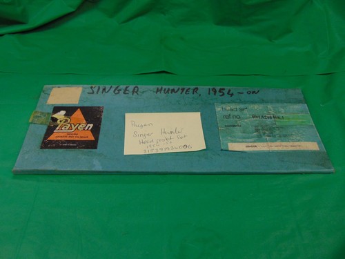 Singer hunter ohv 1954 on - ,