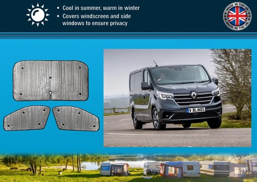 Thermal blinds for renault - blinds,