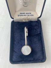 Vintage Hallmarked Real Silver Napkin Holder  Wit Original Box