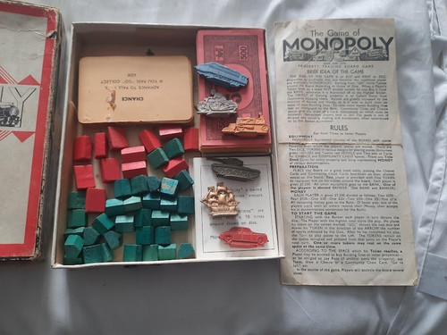 Vintage monopoly 711981 boxed - vintage,