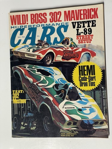 Performance cars dec 1969 - hi-performance,
