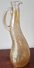 Vintage Iridescent Glass Jug