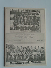 Hearts v Meadowbank Thistle