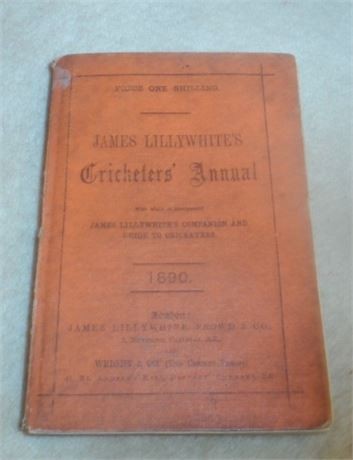 Lillywhite annual for 1890 - lillywhite,