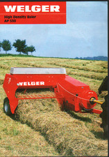 WELGER "AP 530" High Density
