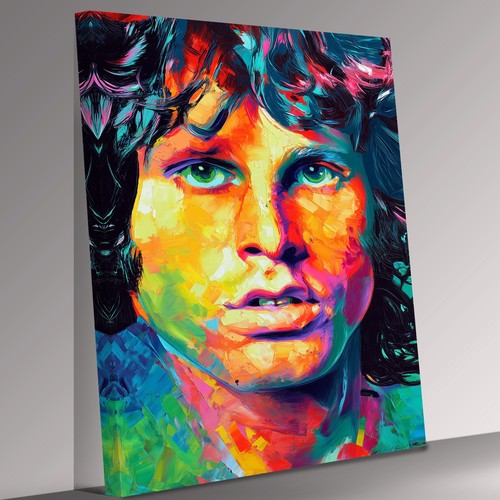 Jim morrison icon abstract - jim,