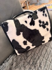 New Cow Print Black And White