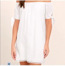 Lulus Size Medium White Off