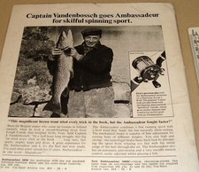 Abu Sweden Ambas.fishing reel