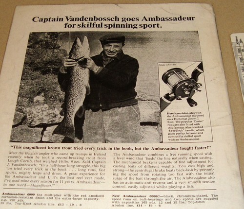 Abu sweden ambas fishing reel - ambas.fishing,