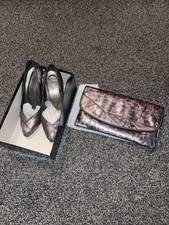 Wedding Shoes & Matching Bag Leather Palazzo Designer