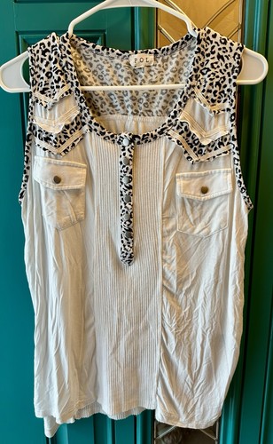 Pol leopard print mixed - print,