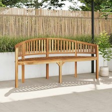 Banana Bench 180 cm Solid Teak