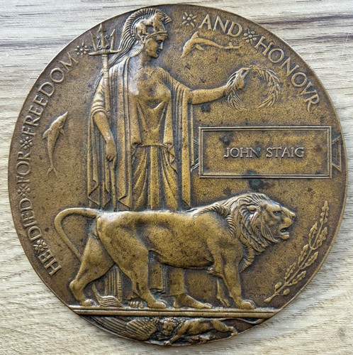 Ww1 memorial plaque - ww1,