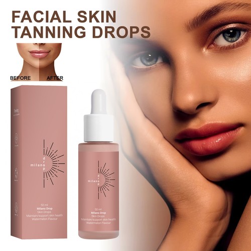 Tanning face serum - tanning,