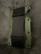 Ridge Style Men's Green Business Minimalist RFID Cardholder Strap 2025 Wallet