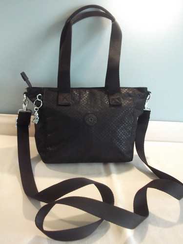 Kipling black self pattern - kipling,