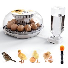 Eggs Incubator 12-35 Eggs Humidity Control and Display, Automatic Egg Turner