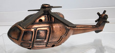 Vintage Bronze Helicopter