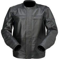 Z1R Justifier Leather Jackets 5XL Black #2810-3919