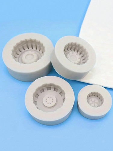4pcs tire shaped silicone - 4pcs,