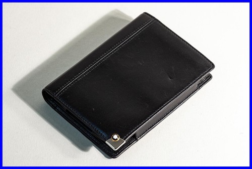 Black montblanc case - montblanc, case/holder