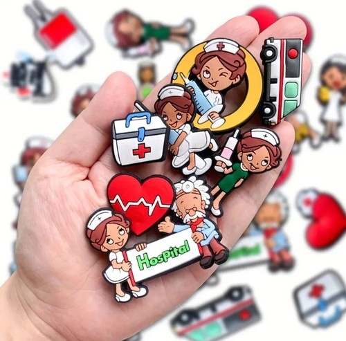 Doctor nurse shoe charms - doctor,