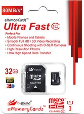 32GB MicroSD Memory card for